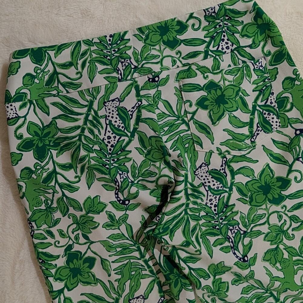Luxletic Lilly Pulitzer | Fiddle Leaf Green Lil Escape Plan Corso Golf Pants | 8 - Picture 12 of 12